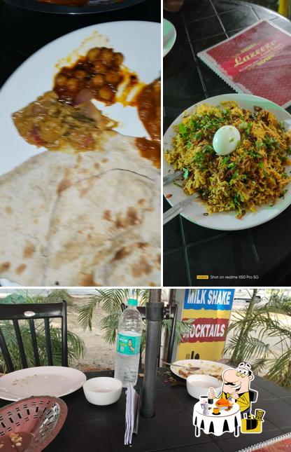 Take a look at the picture showing food and beverage at Lazizzo