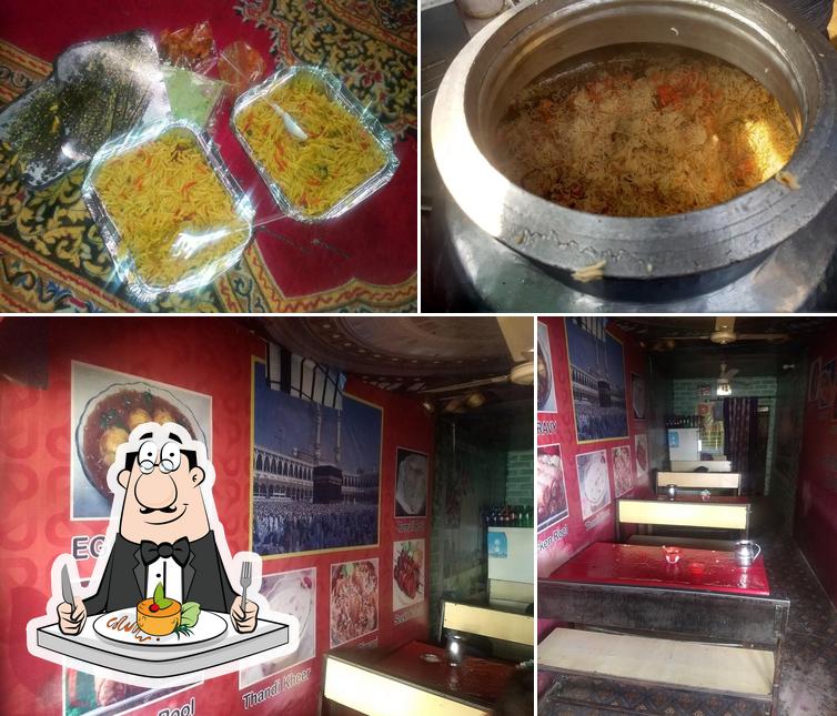 The photo of Lazza Hotel’s food and interior