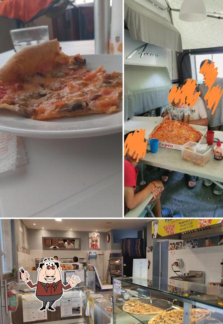 Guarda la immagine che raffigura la cibo e interni di Pizzeria Lupin Lignano Sabbiadoro