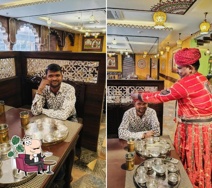 Check out how Rajsi Ghoomer Rajasthani Thali Restaurant looks inside