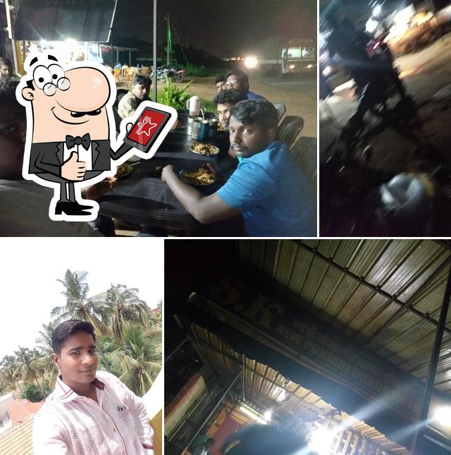 Look at the picture of SK New Punjabi Dhaba