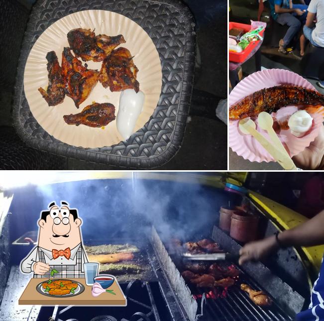 Chicken wings at SMOKED OUT BBQ