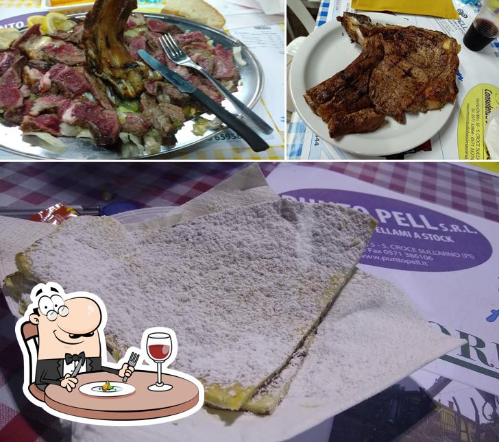 Platti al Sagra della Bistecca