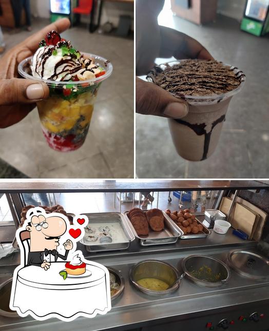 Savi Sagar hotel serves a number of desserts