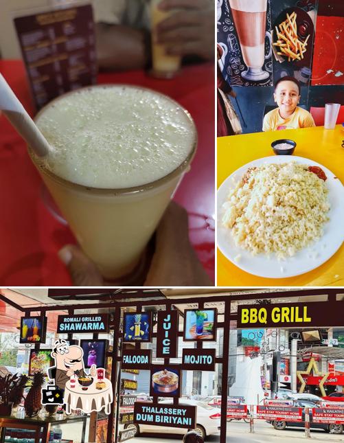 The restaurant's food and exterior