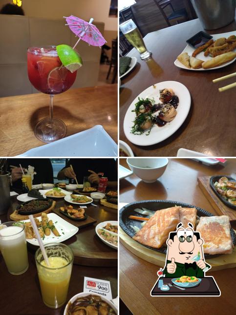 Mousse de chocolate em Sushi 900