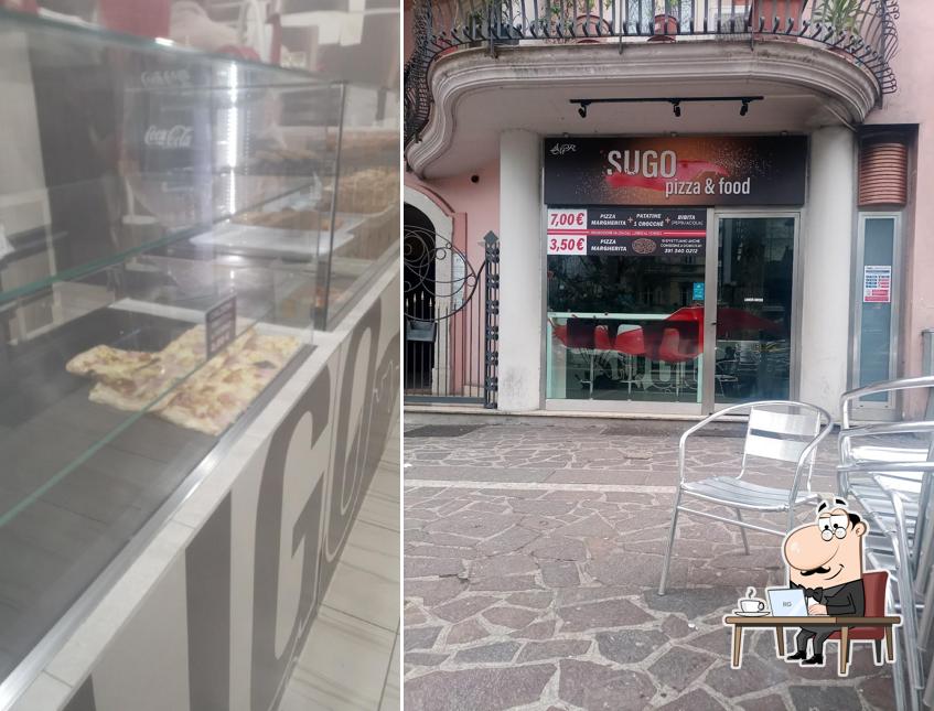 Gli interni di Sugo