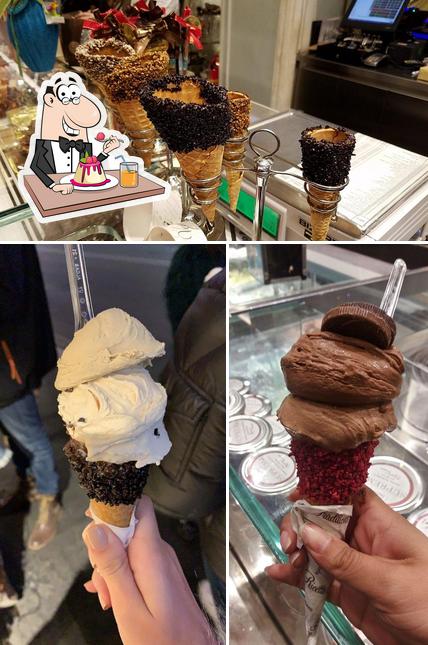 Venchi Cioccolato e Gelato Via del Corso offre un'ampia selezione di dessert