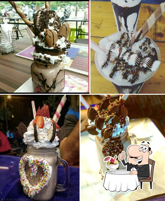 ZOI Bistro by Nukkad Pe serves a selection of desserts