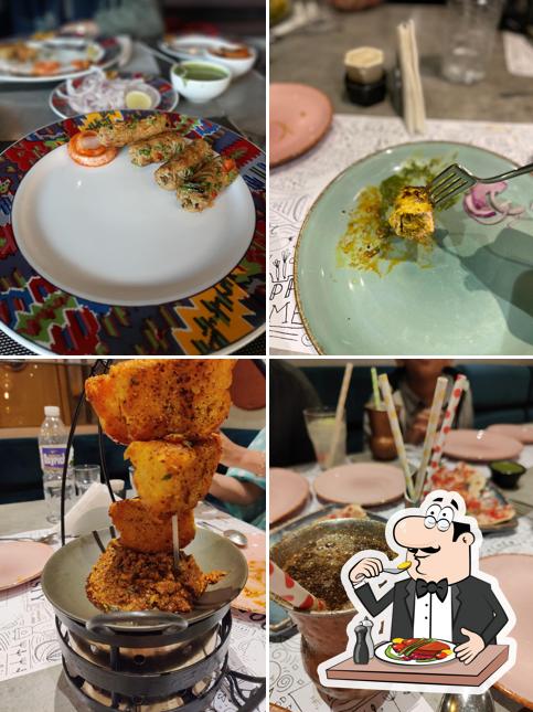 Food at Masala Canteen