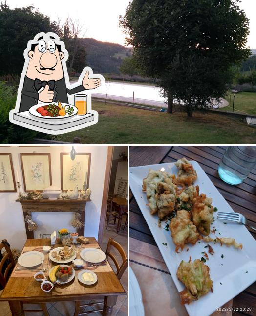 Cibo al Agriturismo Ca' Andreana