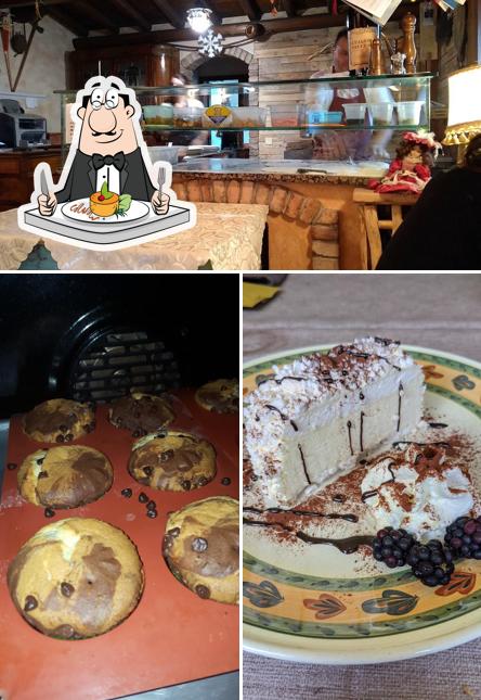 Guarda la foto che presenta la cibo e interni di Bar pizzeria trattoria Alpino