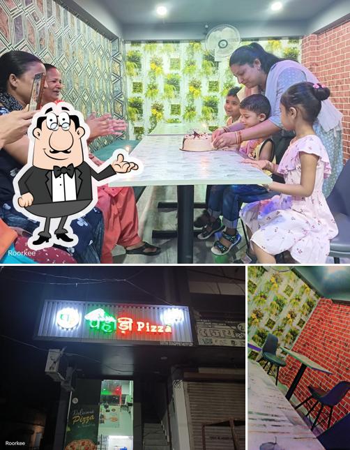 The interior of Delicious Pahadi pizza