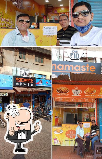 Look at the image of Namaste Chai -