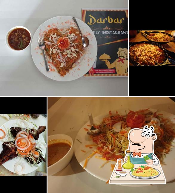 Food at Darbar Restaurant