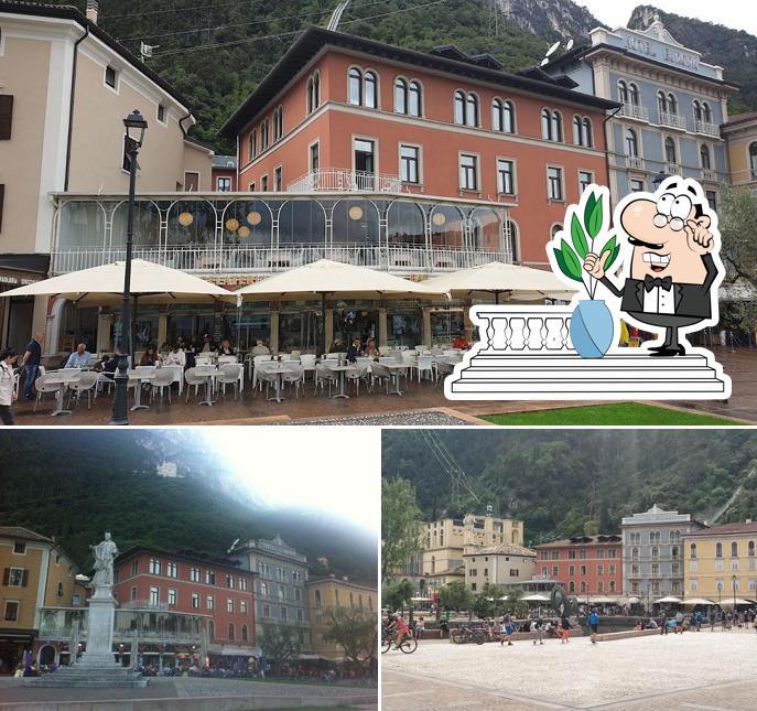 Goditi la vista dagli esterni di Bar Gelateria Cristallo