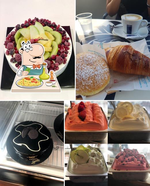 Platti al Gelateria Lucarelli
