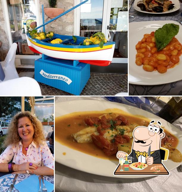 Platti al Ristorante Mediterraneo