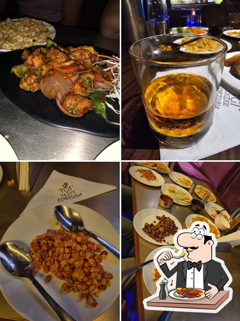Food at Flames Bar Hosur