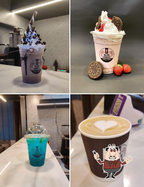 Ice cream at Bean Grinders