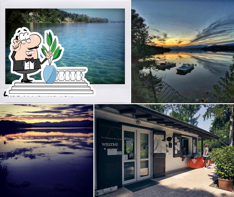 Guarda gli esterni di Camping Lago di Monate