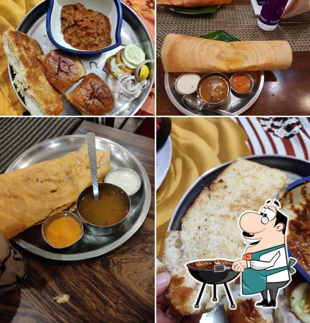 Try out meat dishes at Dosa36