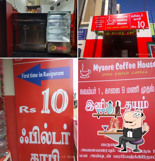 Check out how Mysore Coffee House (Filter Coffee) looks inside
