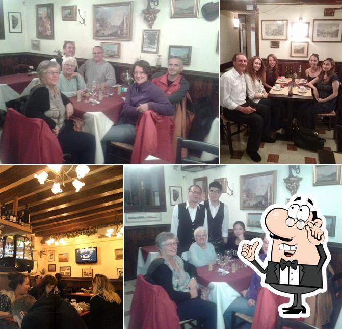 Gli interni di Osteria Vivaldi