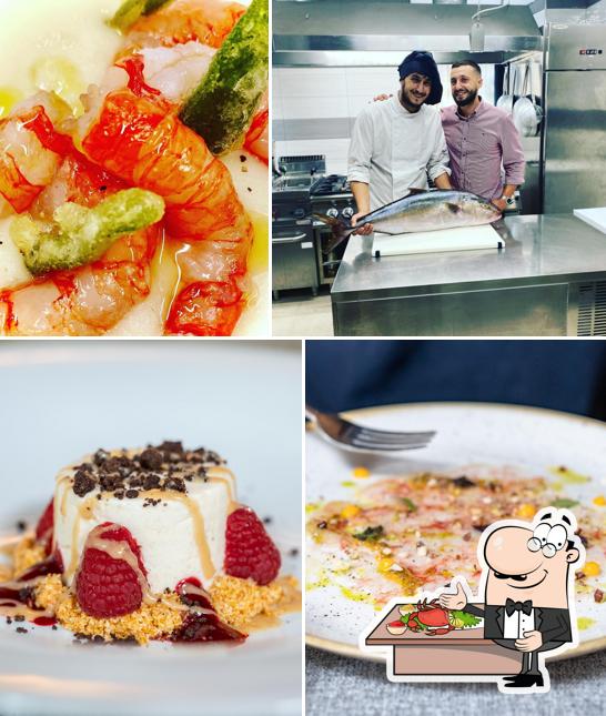 Ordina la cucina di mare a Porto Quadro ristorante