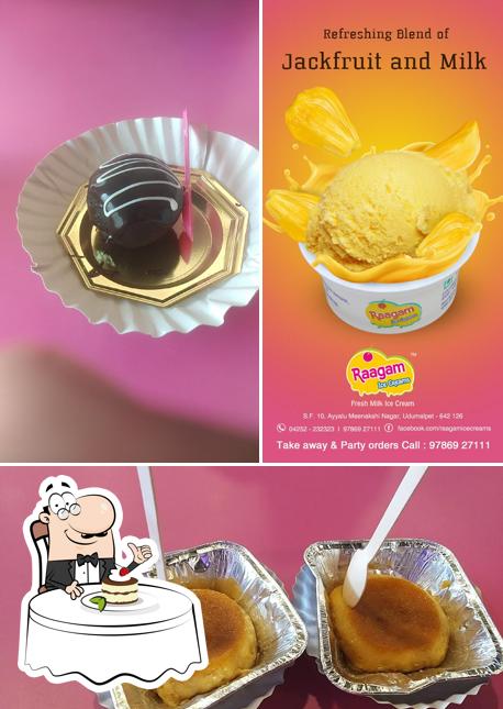 Raagam's Palate offers a variety of desserts