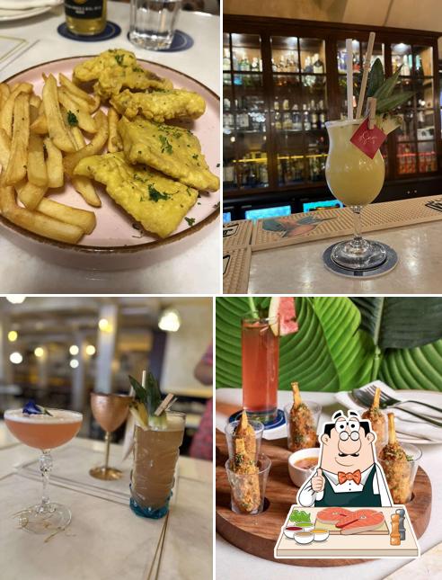 Fish and chips at SAQI (Bar & Kitchen)