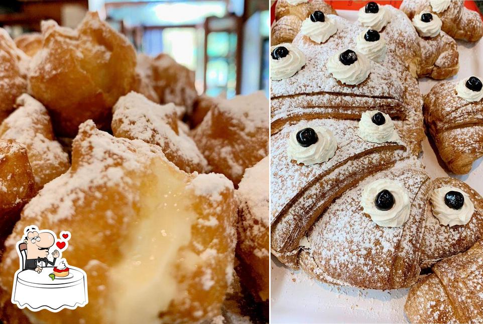 Vapoforno Amato serve un'ampia selezione di dessert