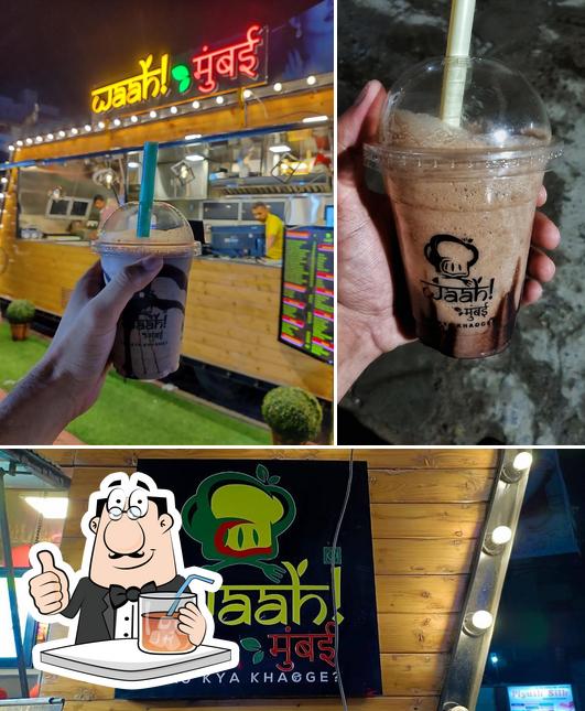 Among various things one can find drink and interior at Waah! Mumbai