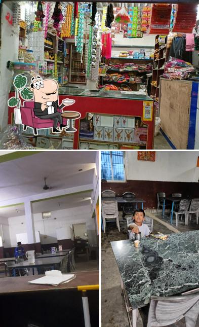 The interior of शिवराज ढाबा नगवां हवाई अड्डा