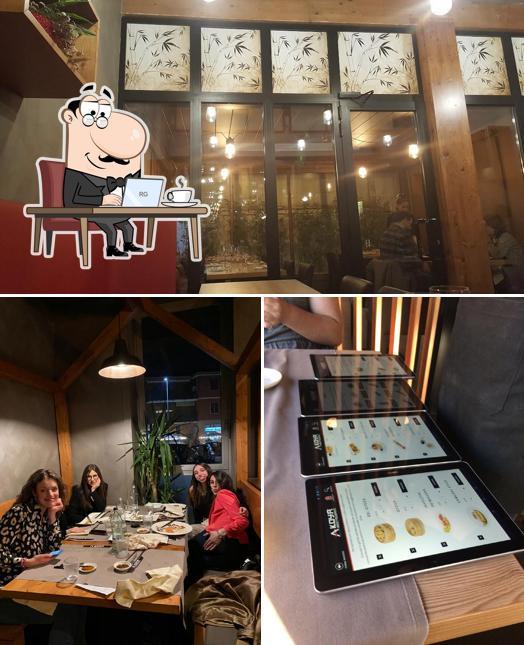 Gli interni di Ristorante Alla Piazza Koya