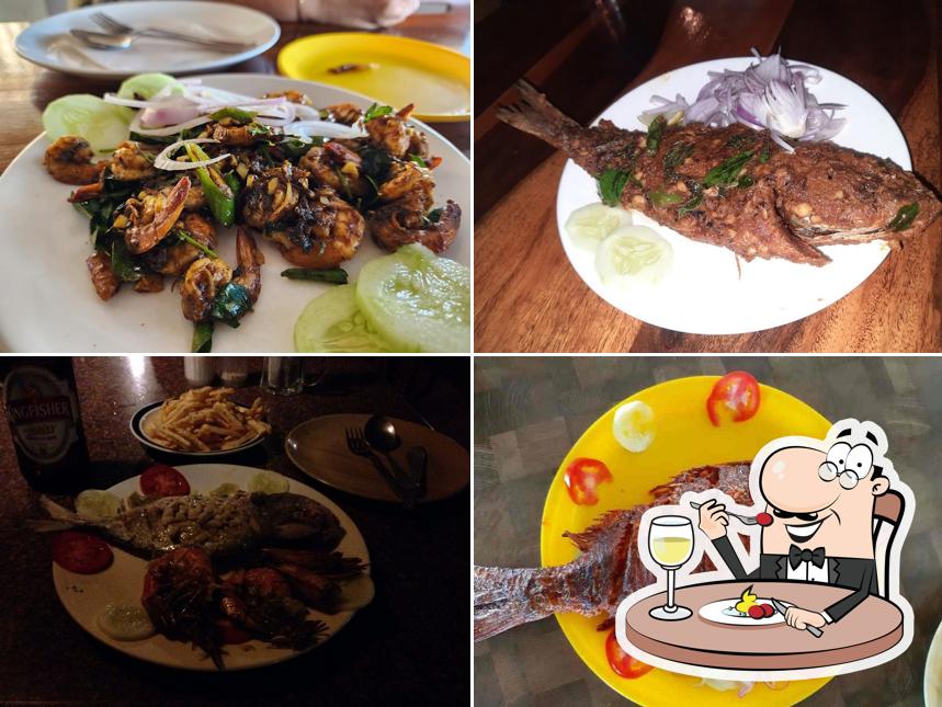 Pork chop at Searock Restaurant