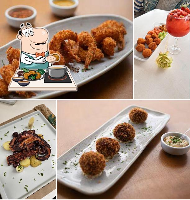 Falafels em O Lôro Stella Maris: Barraca de Praia, Restaurante, Bar, Salvador BA