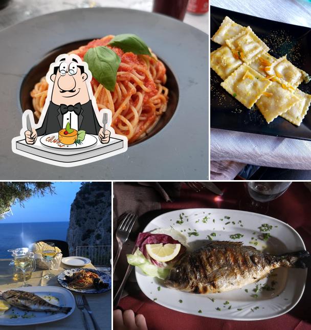 Cibo al Trattoria Pedra Longa
