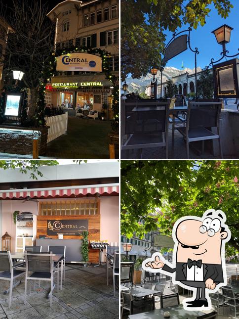 Gli interni di Restaurant Central