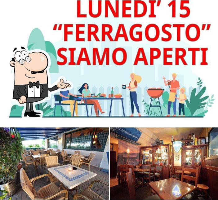 Gli interni di Horse and Hounds