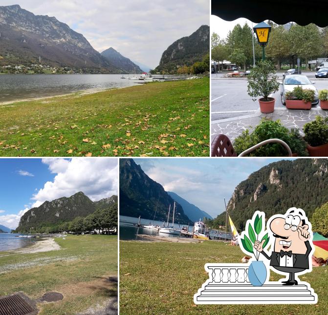 Curiosa tra la parte esterna di Hotel, Bar, Gelateria Alpino