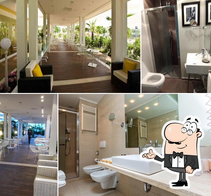 Gli interni di Hotel Roma