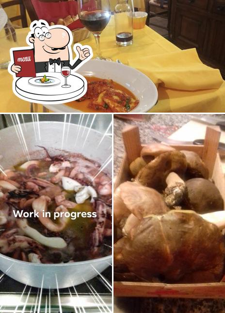 Cibo al Ristorante La Pina D'Oro