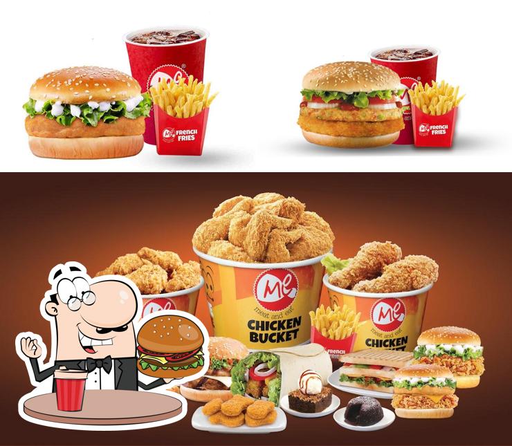 Try out a burger at Meat And Eat