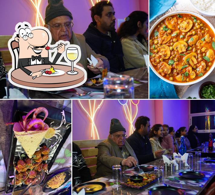 Food at Rainbow Leaf Restaurant in Vasundhara Ghaziabad