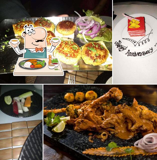 Food at Lounge Bar - The O Hotel