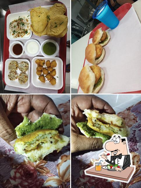 Food at Bombay Vada Pav Company