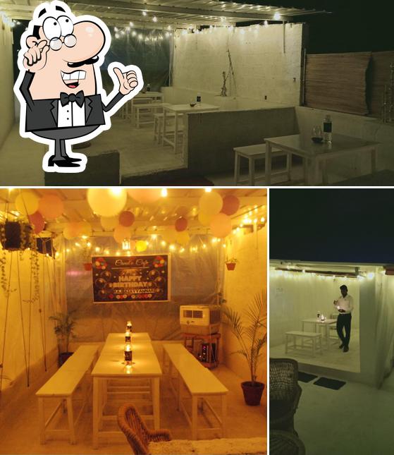 The interior of Candle Cafe Roof Top Restaurant