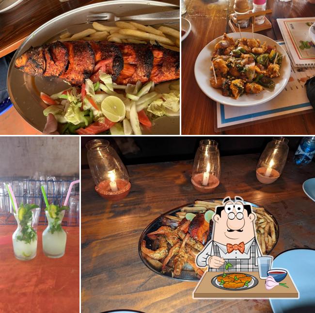 Chicken wings at Fish and Wine Beach Shack