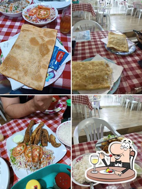 Comida em Fuji Sobaria